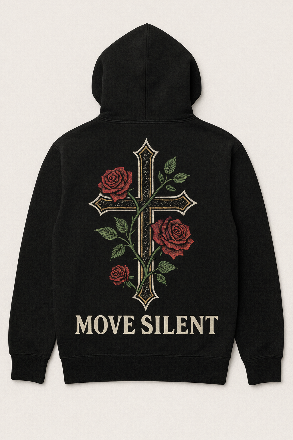 Traceless"Move silent" Hoodie